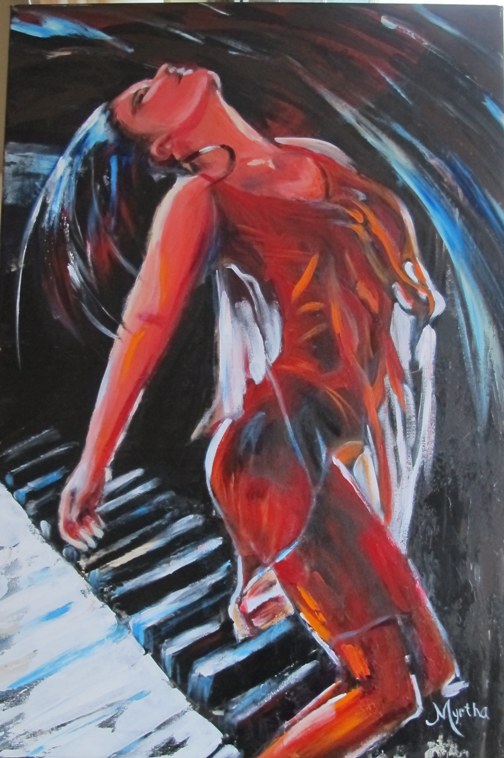 Bolero sur piano (vendu/sold)