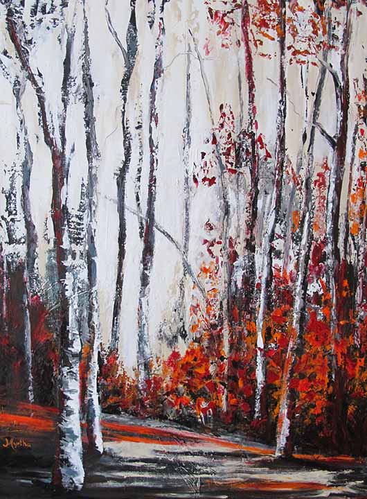Bouleaux Vendu/Sold