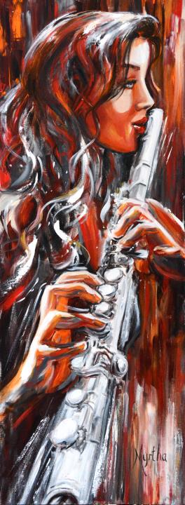 Flute enchantée - Vendue/Sold
