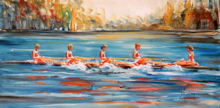 Guylaine Bernier, grande dame de l'aviron Vendu 