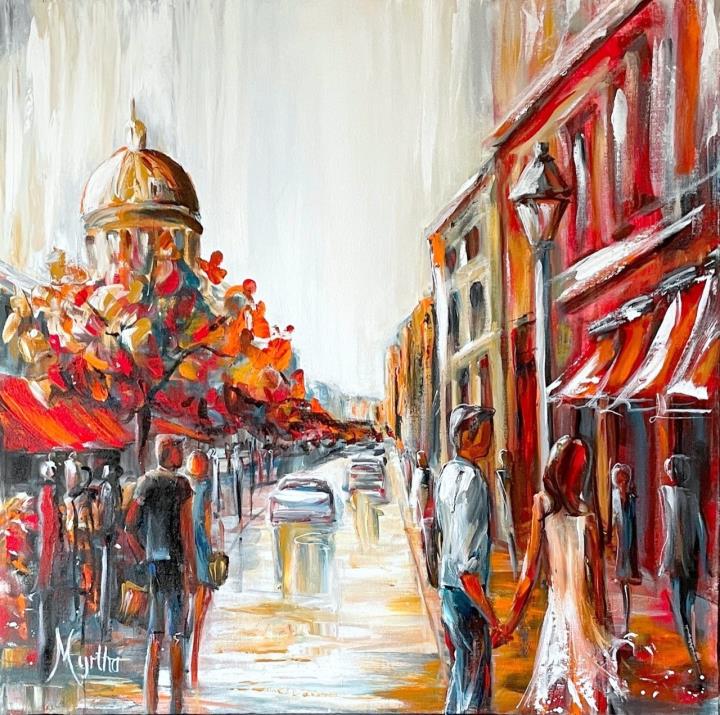 Au Marché Bonsecours - Vendu/sold