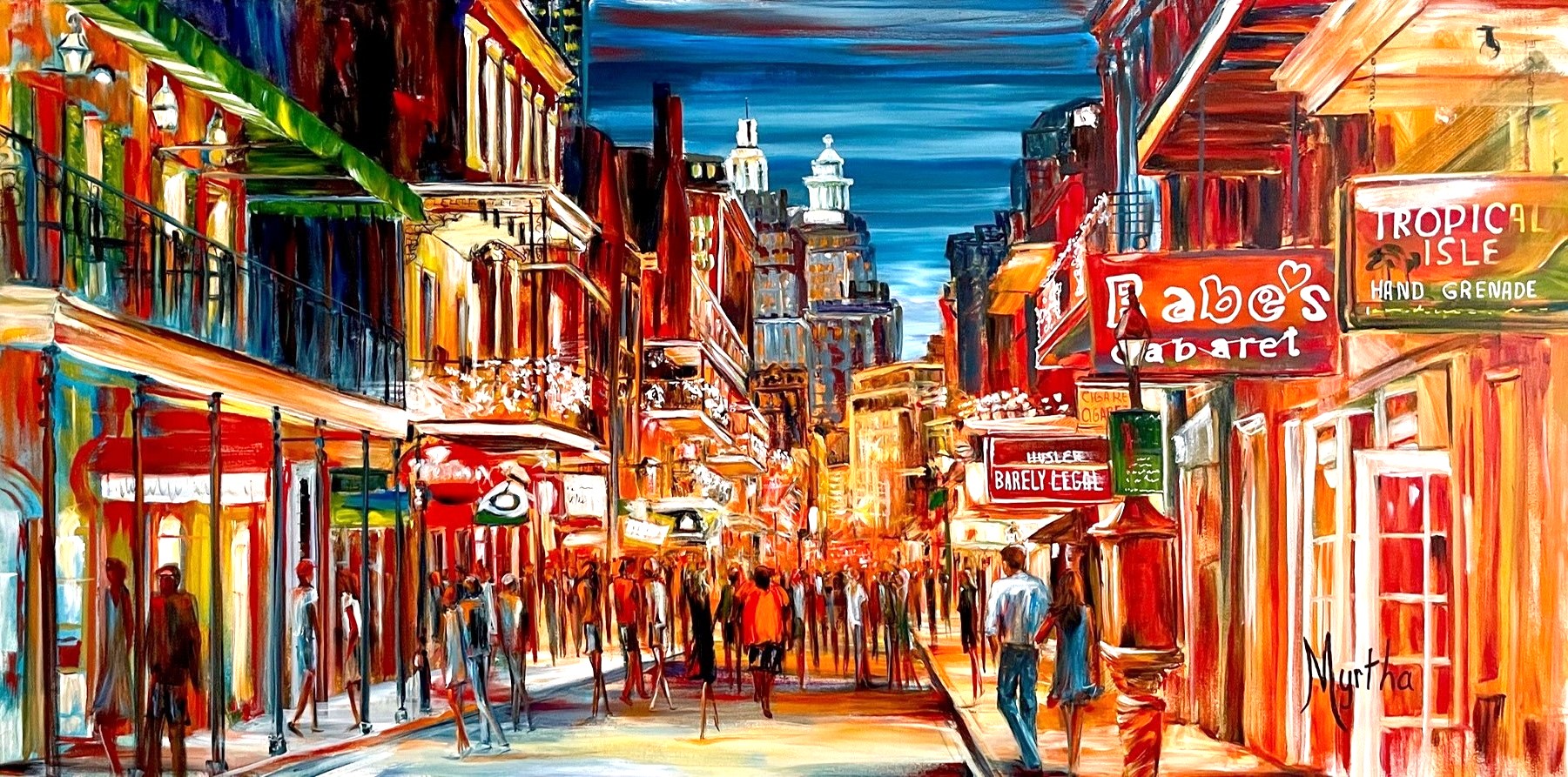 Bourbon Street - Vendue/Sold