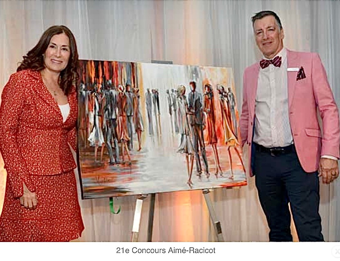 Remise tableau Prés. d'honneur, 21e Gala A.G.A.B