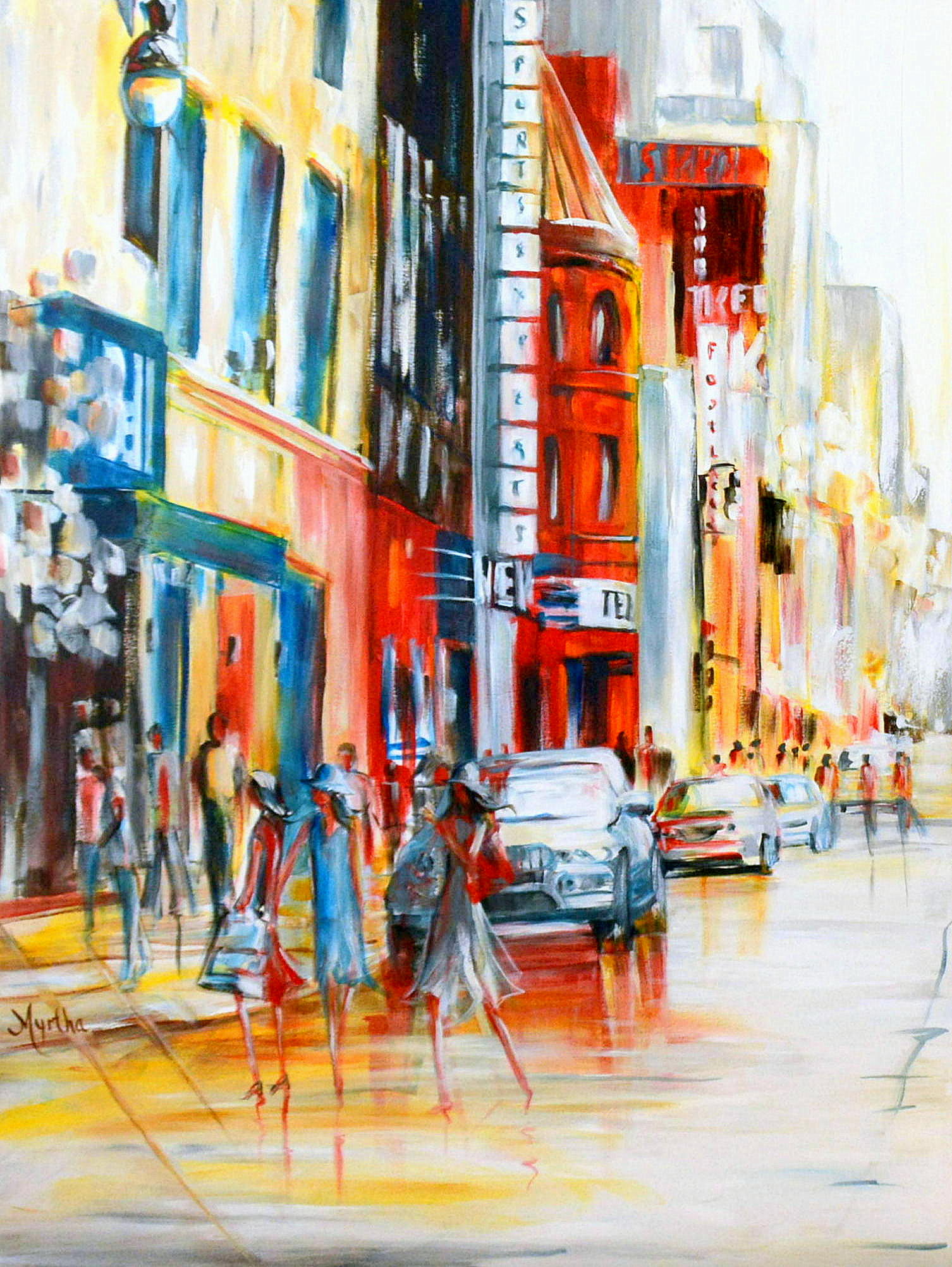 La Ste-Catherine - Vendue/Sold