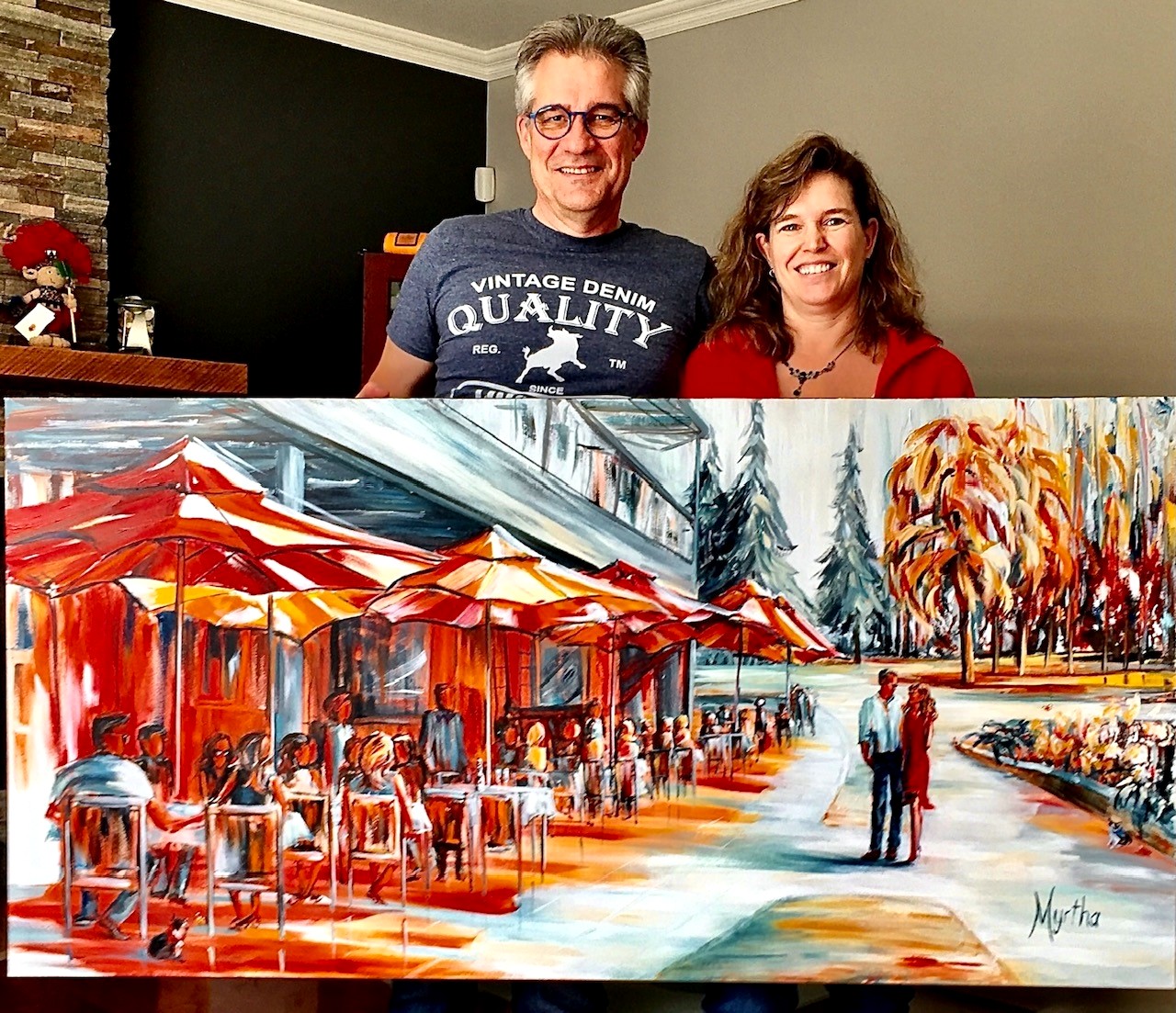 Rencontre au Golf Vendu/Sold