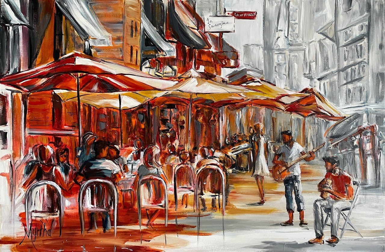 Sérénade aux terrasses -  Vendue/Sold