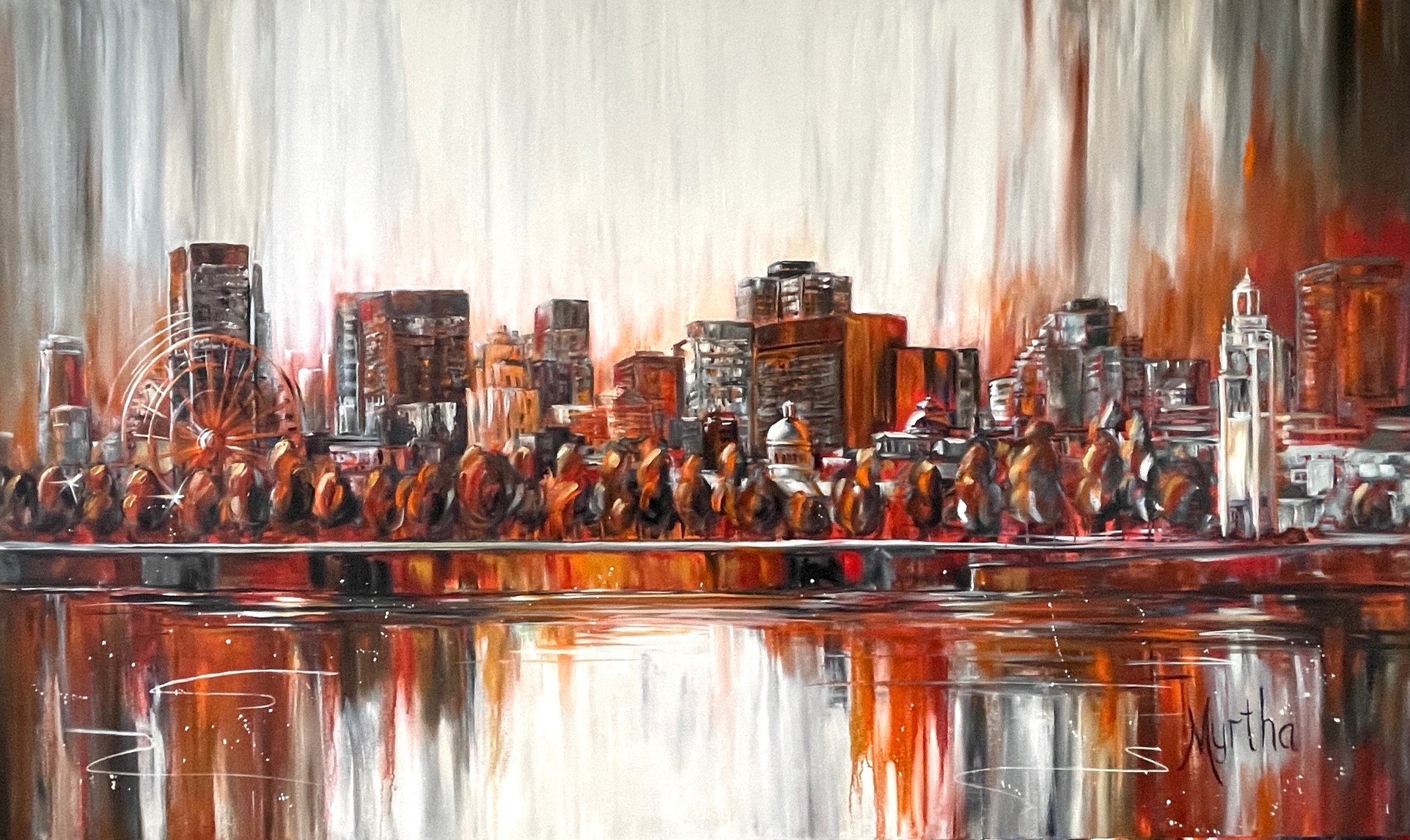 Skyline Montreal Vendu/Sold