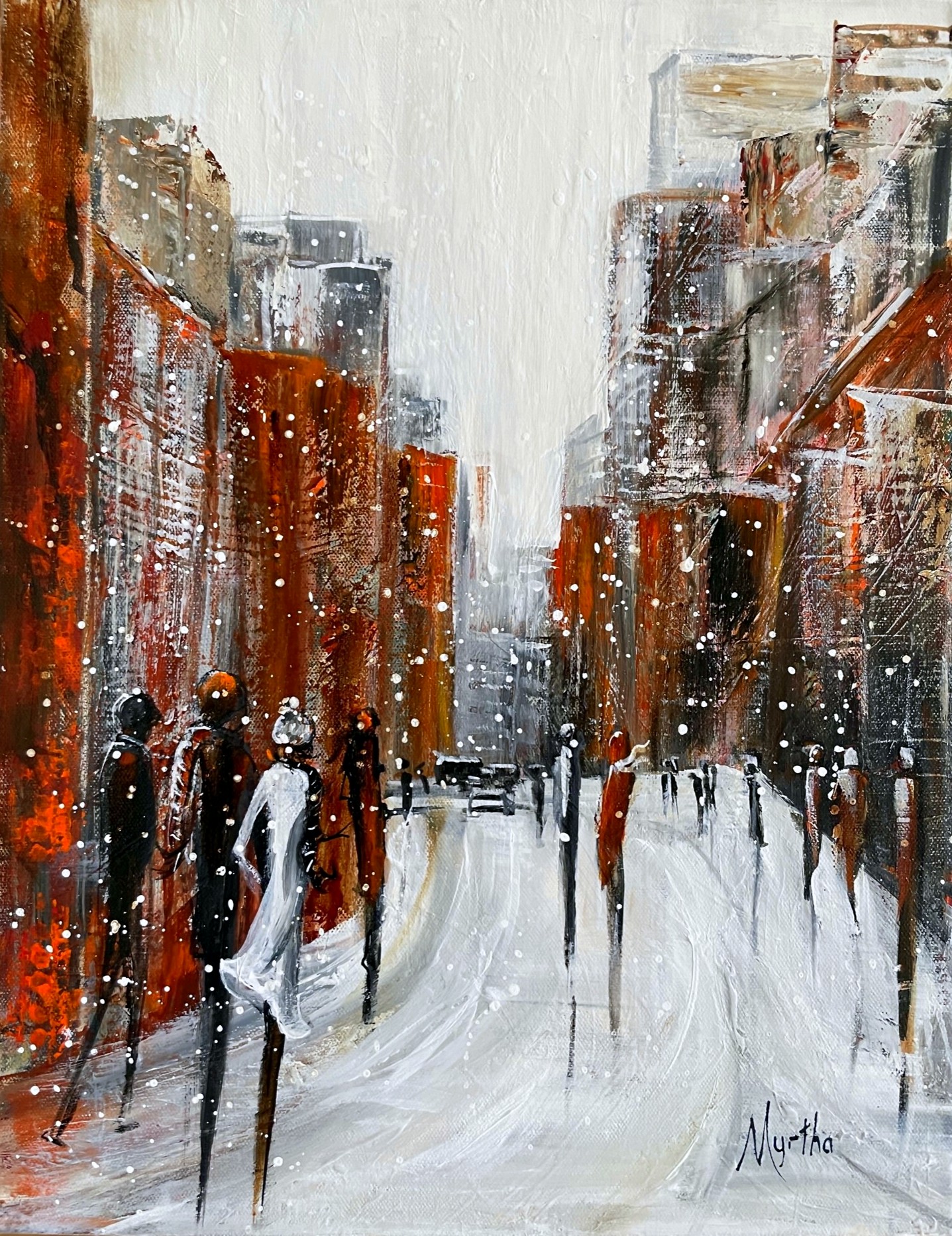 Sous les flocons Vendu/Sold