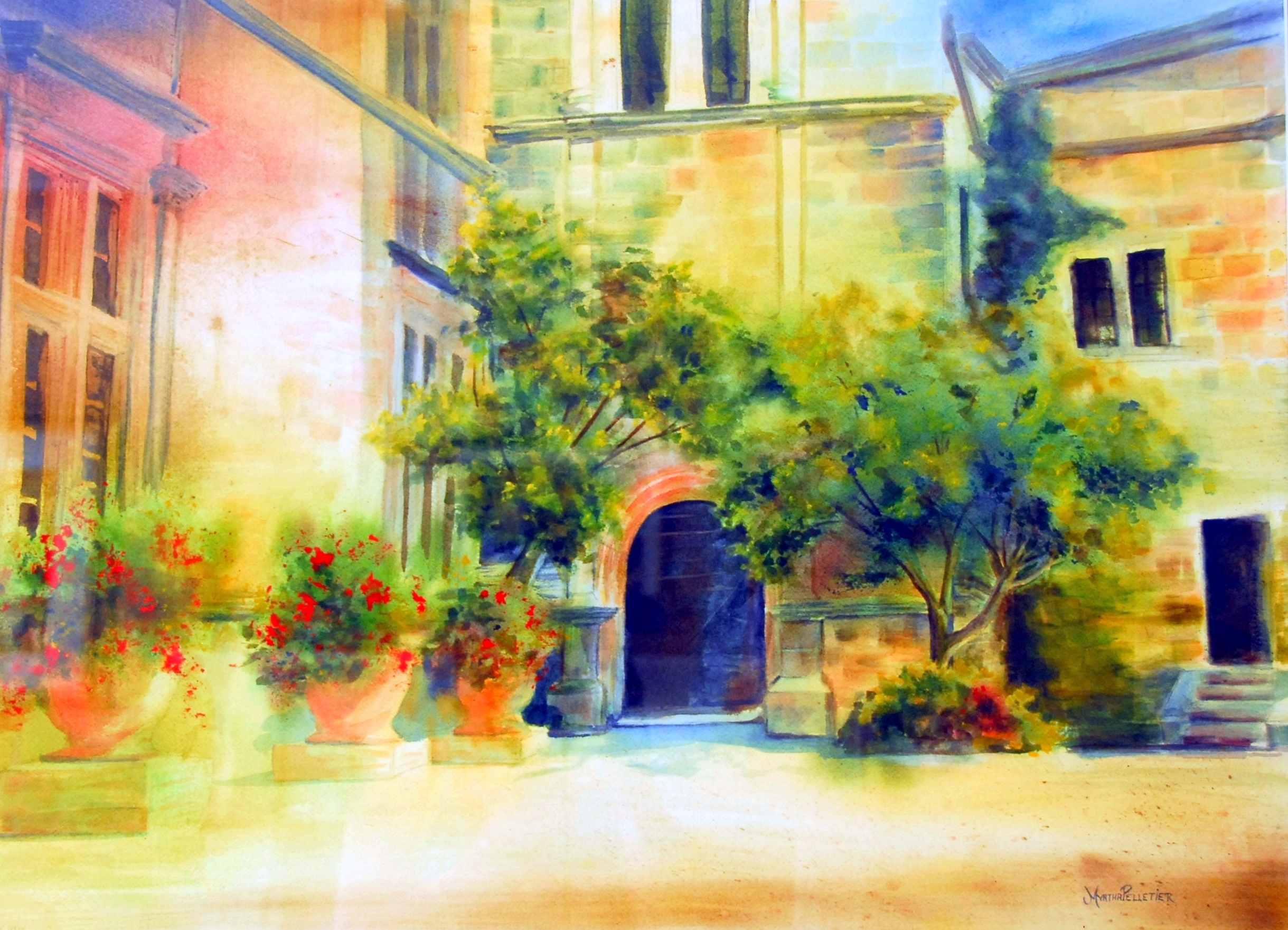 Provence (à l'encre de chine)